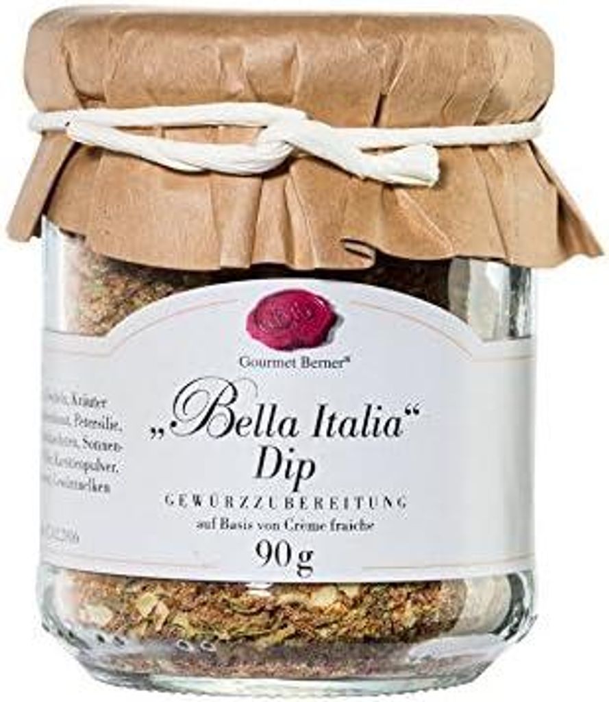 Gourmet Berner Bella Italia Dip im 90g Glas  Productafbeelding 