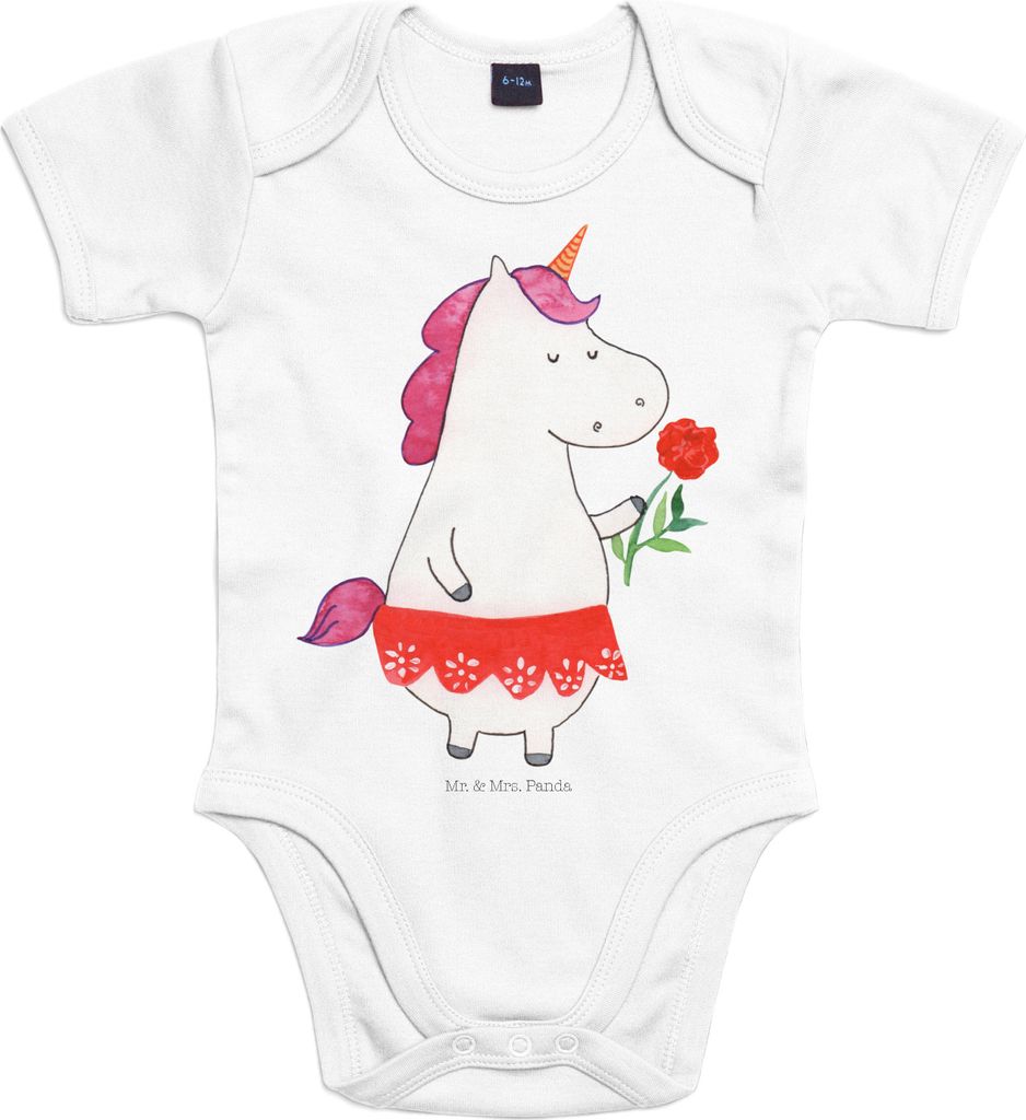 Mr. & Mrs. Panda babykleidung body Einhorn Dame 3. - 6. Monat - Heather Grey - Geschenk, Frau, Unicorn, Babystrampler, Babybody, Bachelorette, Tren...