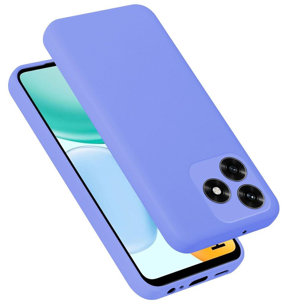 Cadorabo Hülle für Honor X5C Plus / X5C Hülle Silikon Handyhülle Case aus flüssigem Silikon, Kratzfeste und stoßfeste Schutzhülle für Honor...