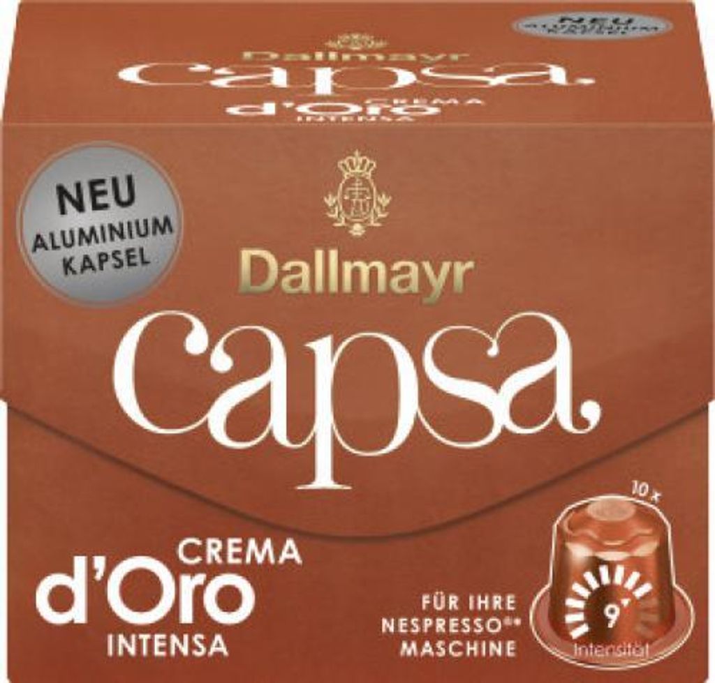 Dallmayr Capsa Crema dOro Intensa, capsula compatibile Immagine del prodotto 