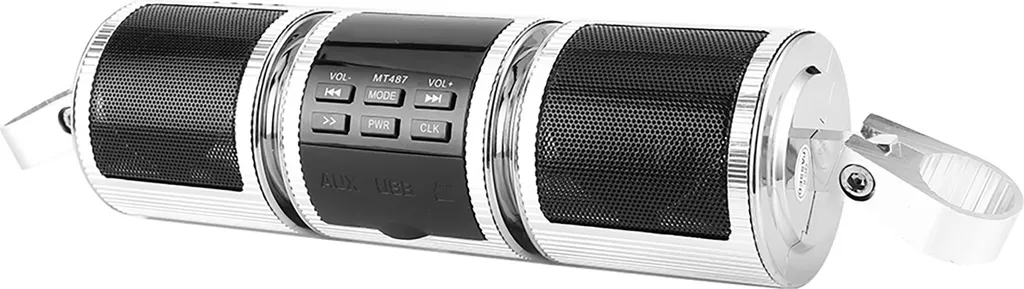 Haut-parleur Moto Bluetooth MP3 avec Radio FM Étanche pour Guidon V2.0