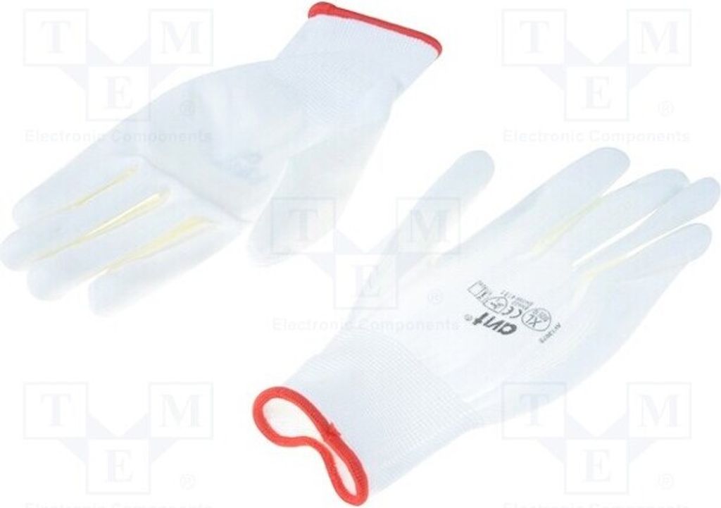 1x Schutzdschuhe weiss AV13075 d Protection Größe: XL