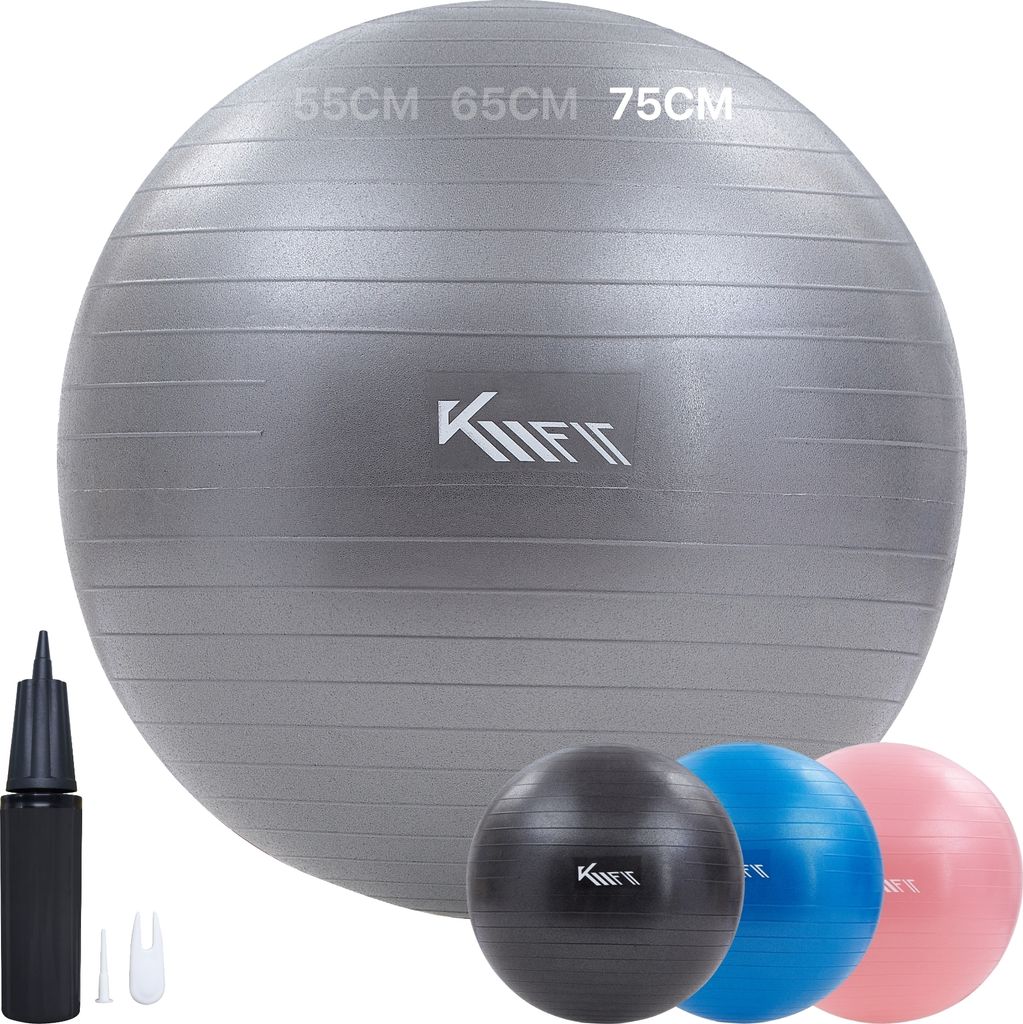 KM-Fit cvičební míč 75 cm, tréninkový míč se vzduchovou Obrázek produktu 14