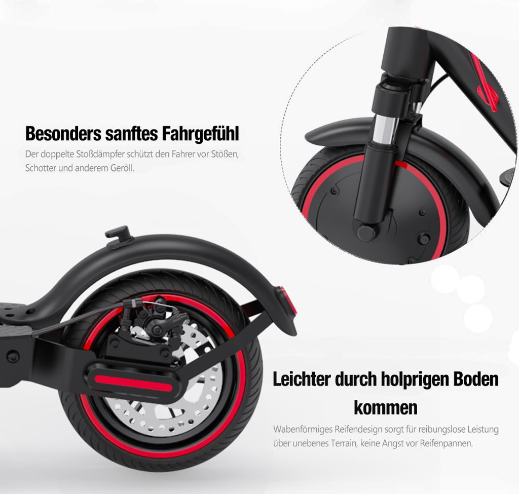 HEEZOU Elektroroller Gashebel - Daumengashebel Mit Integriertem Schalter