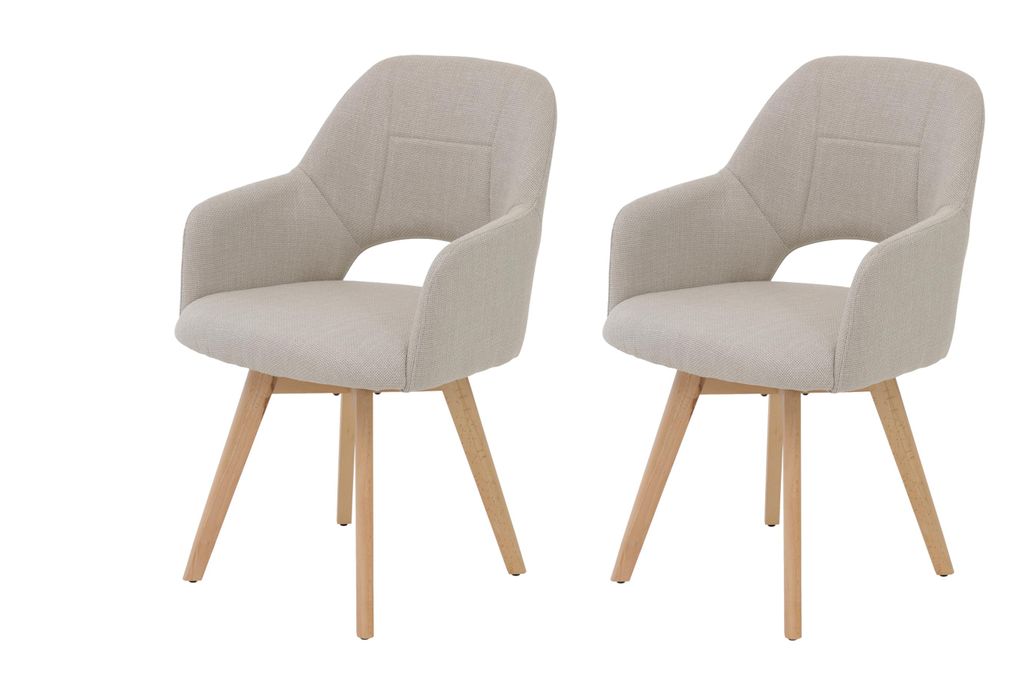 Hela Tische, 2er Set Esszimmerstuhl Armlehnstuhl Stade 360° Produktbild 