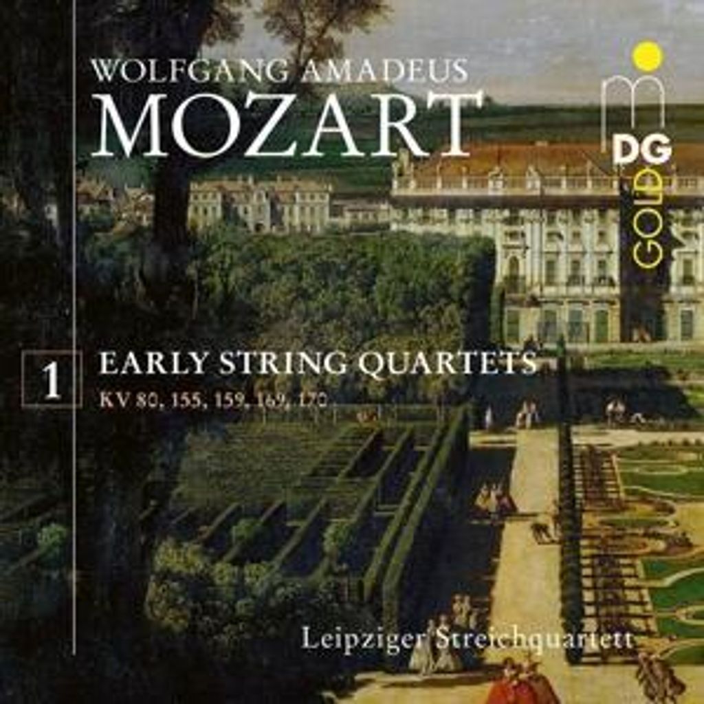 Leipzig -String -Quartett - Wolfgang Amadeus Mozart: frühe Streichquartette CD