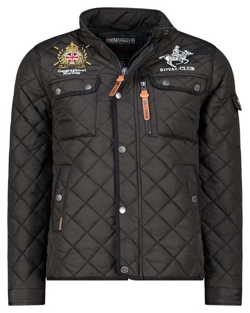 Geographical Norway WY4492H/GN-NOIR: Herenquiltjas in de Productafbeelding 