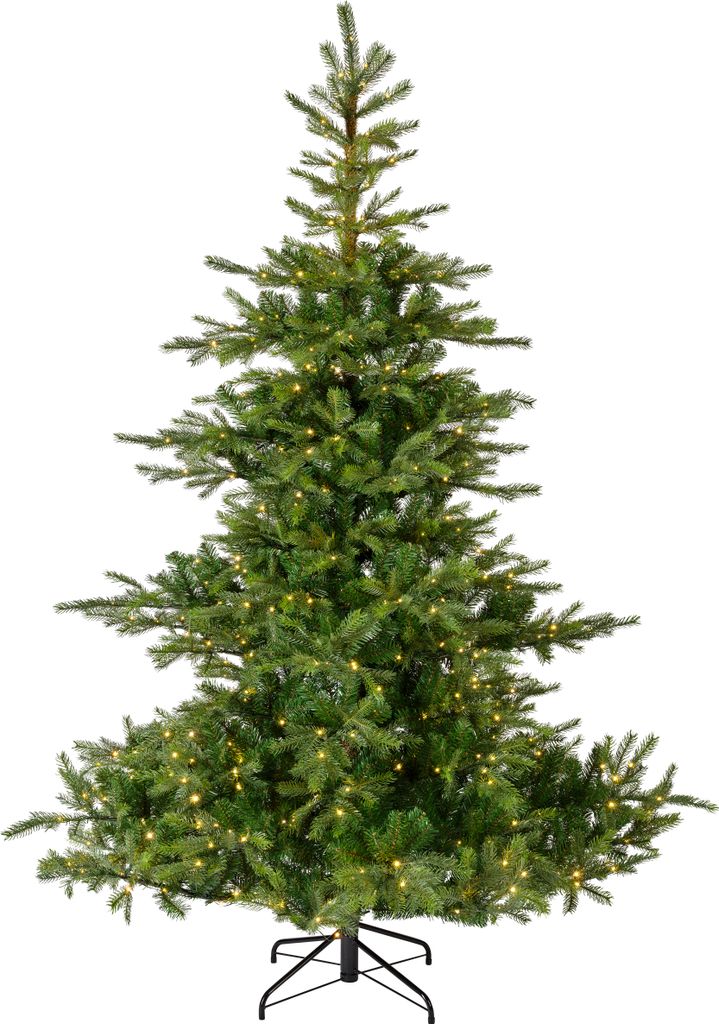 Künstlicher Weihnachtsbaum Tanne inkl. Beleuchtung Produktbild 