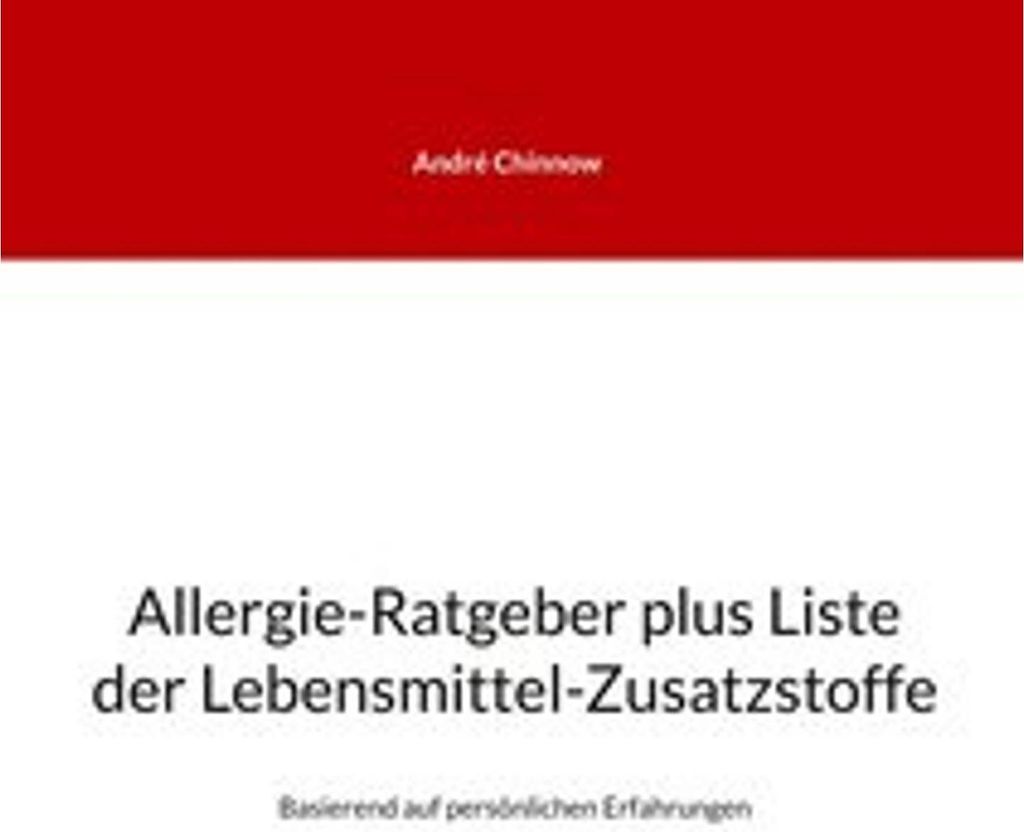 Allergie-Ratgeber plus Liste der Lebensmittel-Zusatzstoffe