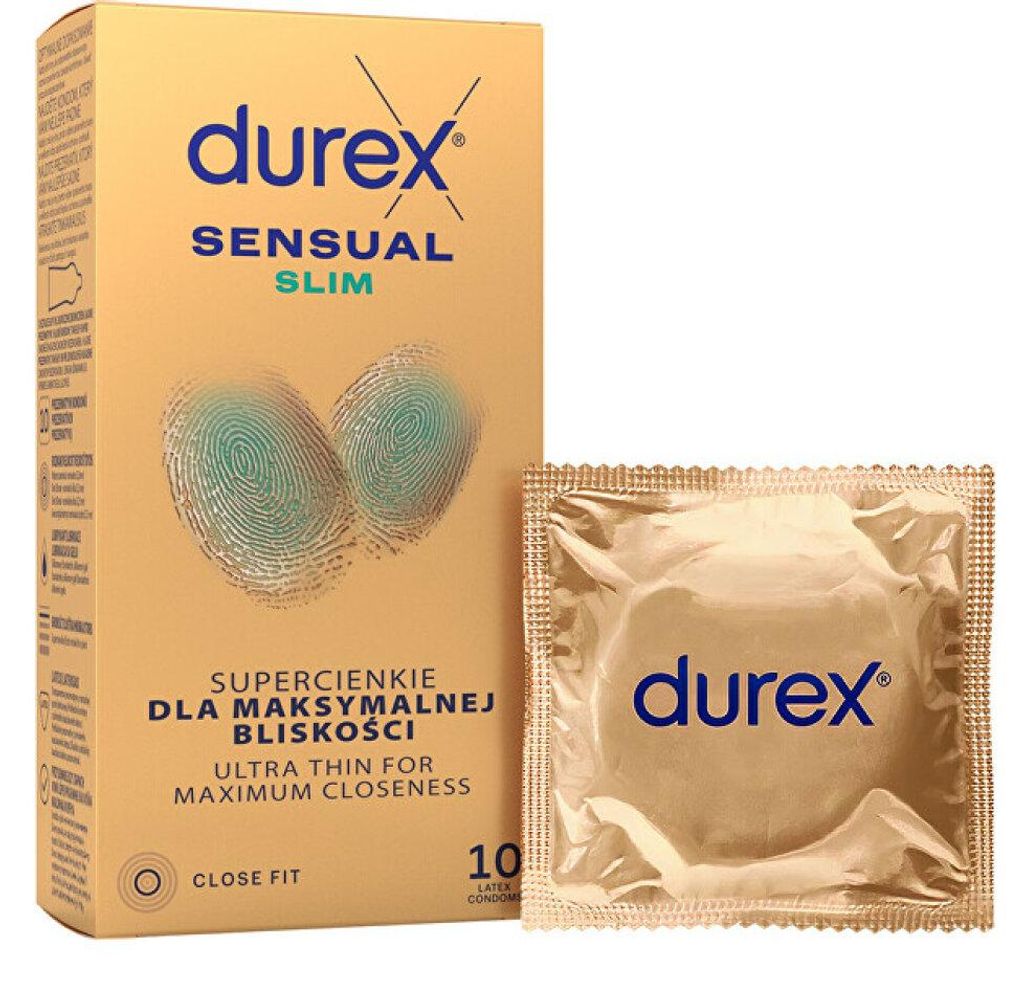 Kondomy Sensual Slim, 10 ks Obrázek produktu 
