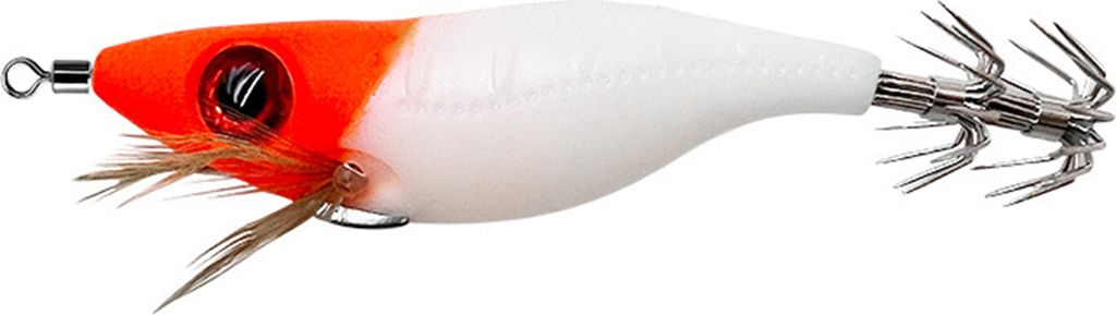 10 cm/8,5 g im Dunkeln leuchtender Garnelenköder mit Tintenfischhaken, realistischer bionischer Kunstköder, Salzwasser-Süßwasser-Barsch, Zander...