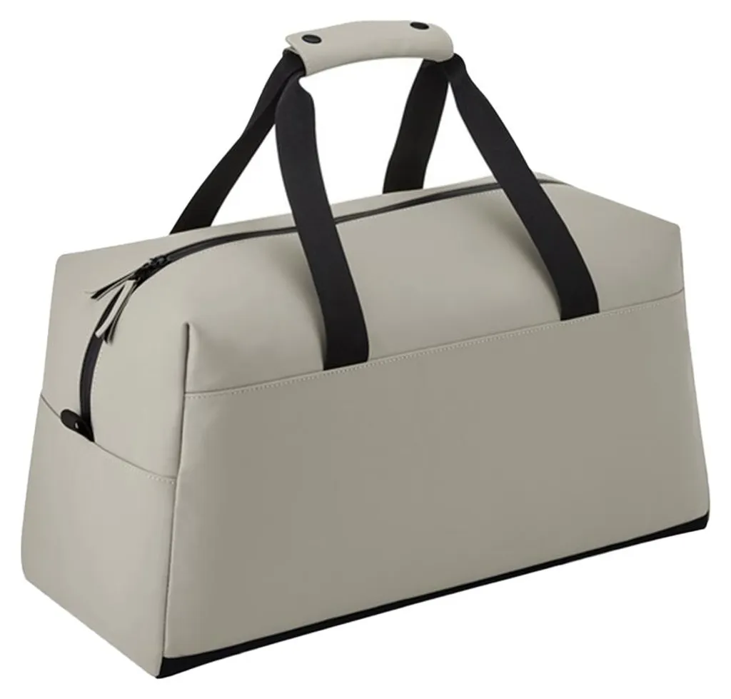 Sac de voyage Bagbase pour week-end et sport en polyuréthane mat noir
