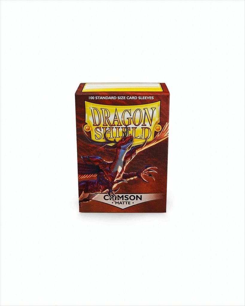 Dragon Shield Matte Sleeves in Standardgröße - Karmesinrot Produktbild 