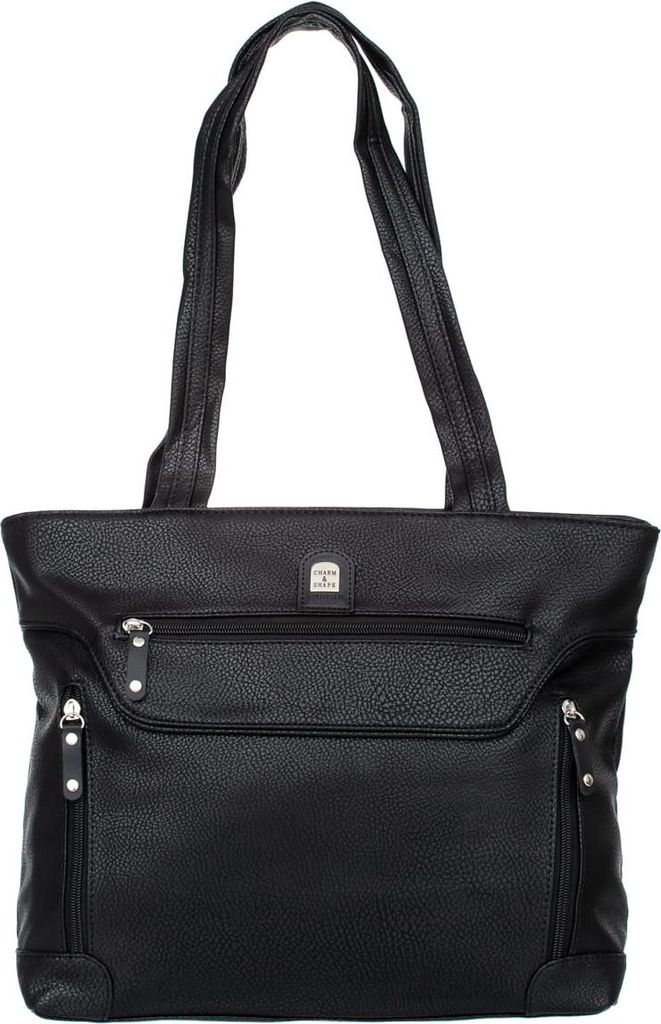 Charm&Shape Damen Umhängetasche groß Schwarz Produktbild 