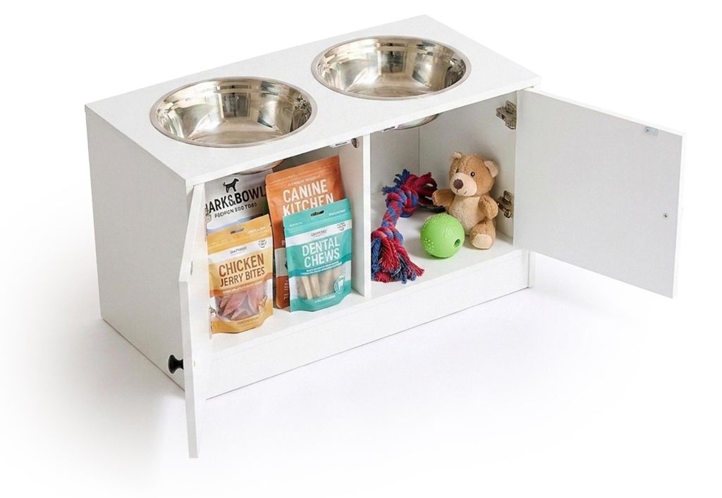 Stacja karmienia dla psa Relaxdays, 2 miski dla psa, Zdjęcie produktu 