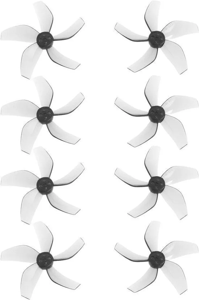 Hélices Cinewhoop 5 pales 51mm gris - Set d'hélices carénées légères