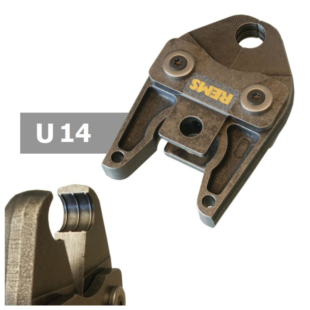 Rems Pressbacke / Presszange - U - Profil, Größe U 14