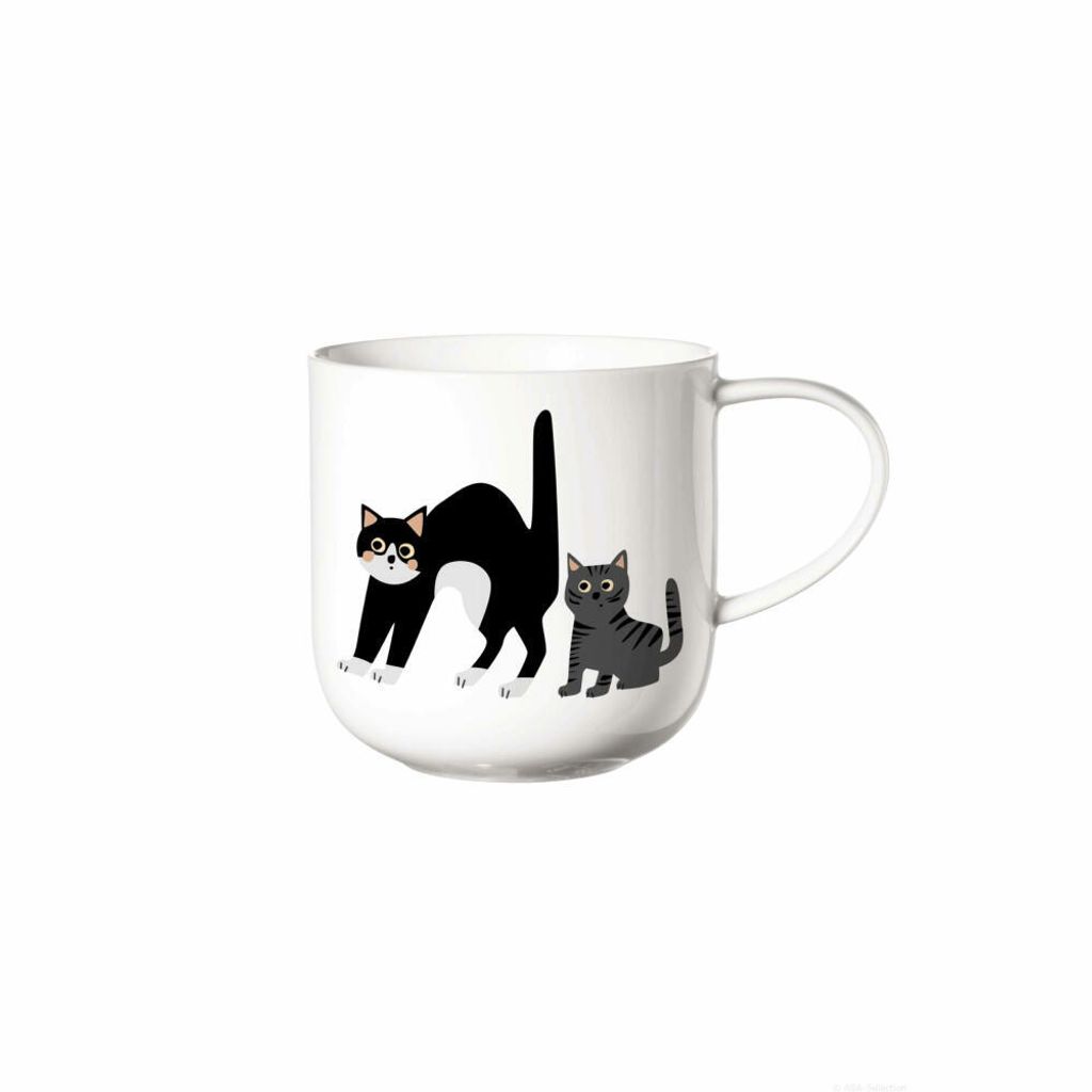 ASA Selection coppa cats & dogs Henkelbecher Surprised Immagine del prodotto 