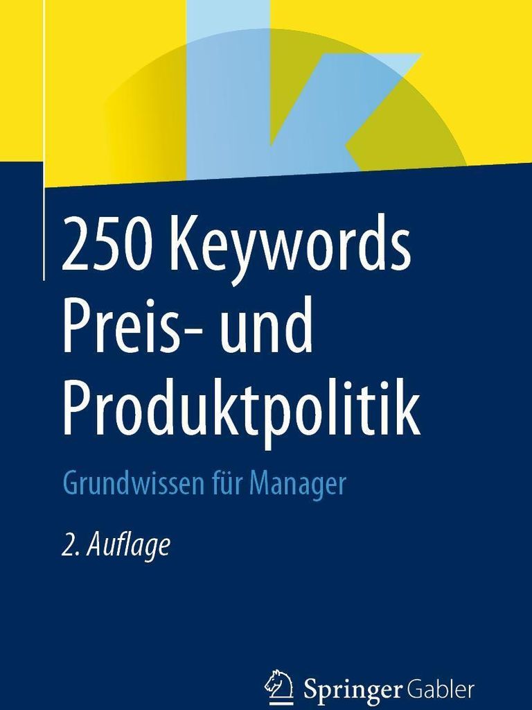 250 Keywords Preis- und Produktpolitik