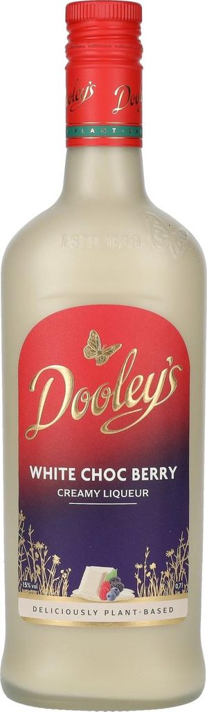 Dooley's White Choc Berry Creamy Liqueur 15% Vol. 0,7l Image du produit 