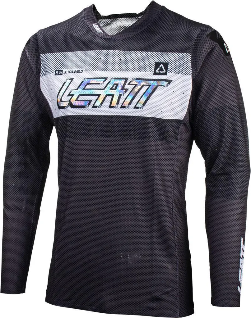 Leatt Moto 5.5 UltraWeld Maglia Cross Graphite XL - Offerta Online