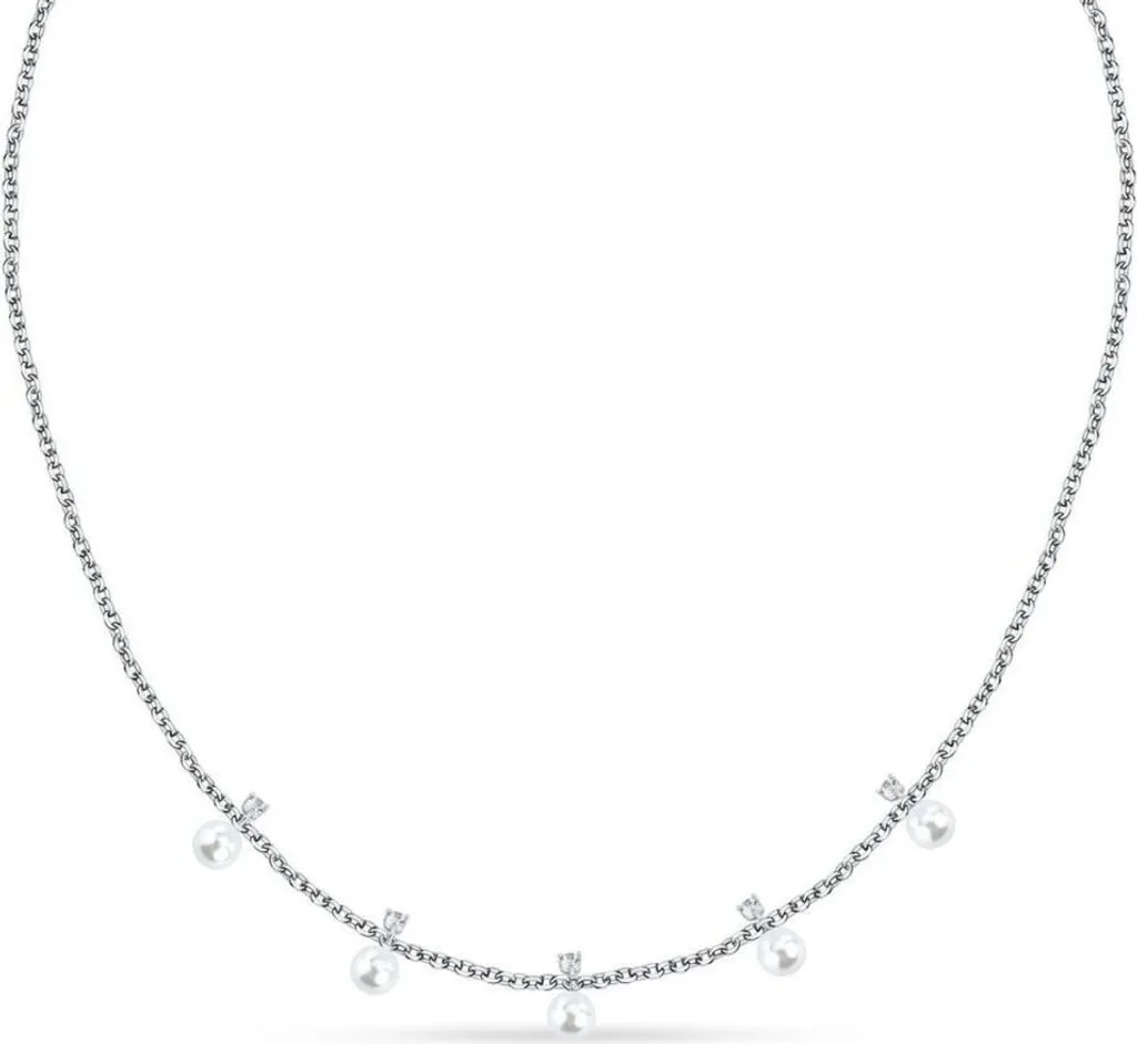 Collier en argent Perla SAWM03 : bijou élégant avec perle fine