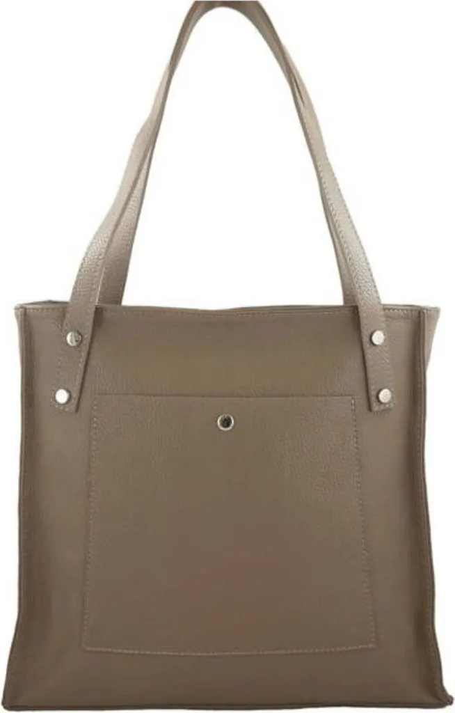 Borsa Barberini's 914955641 Donna | Shopper Formato A4 in Pelle Marrone