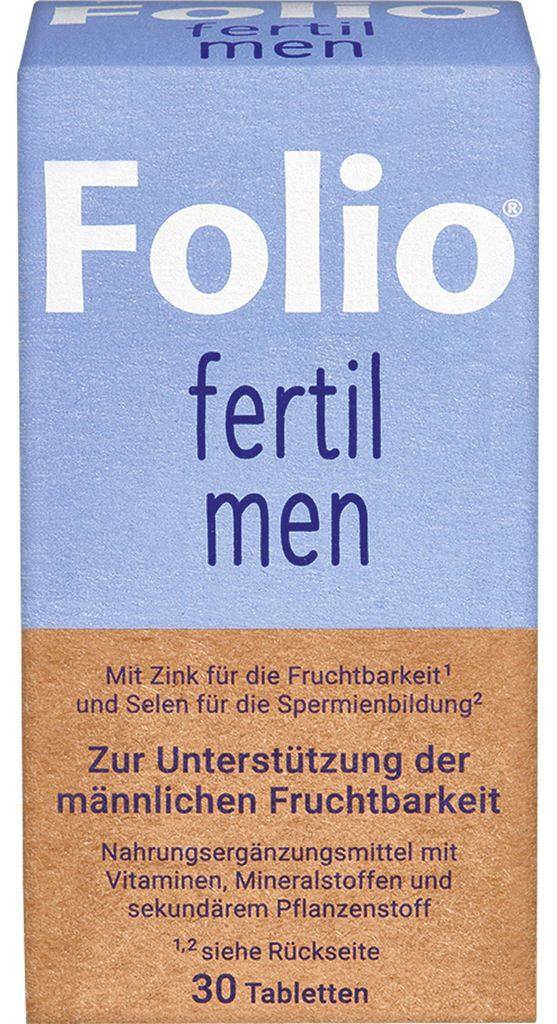 Folio fertil men tabletki wspomagające męską płodność, 30 Zdjęcie produktu 