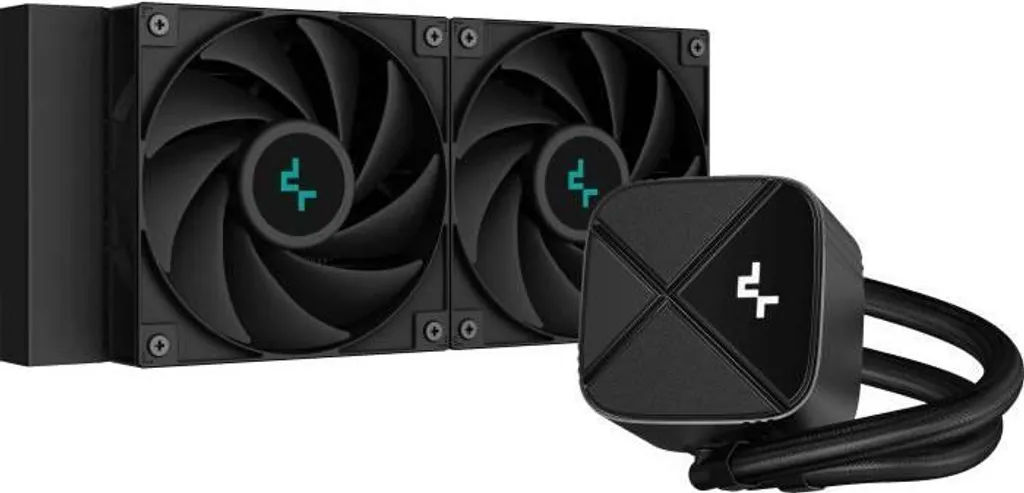 DeepCool LS520S Zero Dark: Dissipatore AIO 240mm Performance Pure