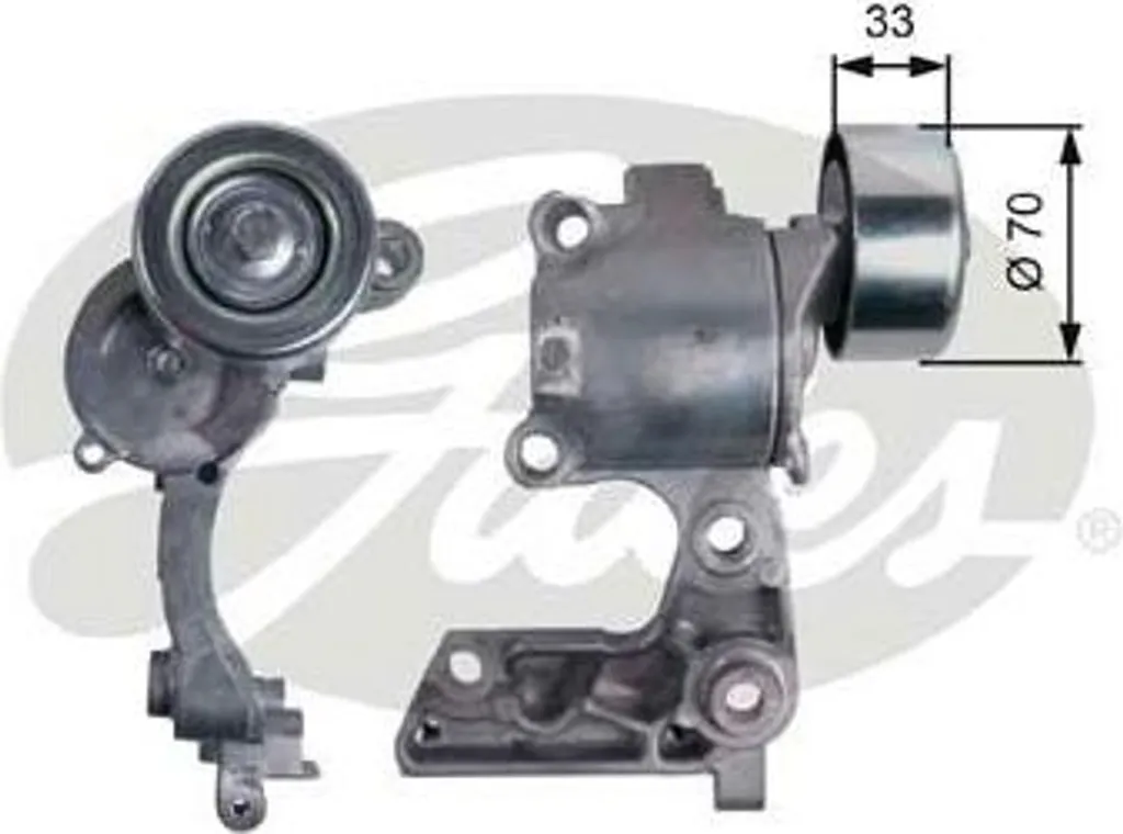 GATES T38411 Rouleau Tendeur Courroie OE 1662031010 pour Tacoma V6
