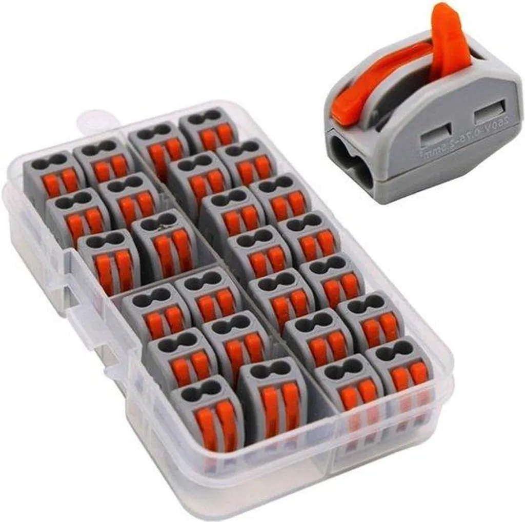 Connecteurs électriques à levier manuel - Pack 26 pièces compactes