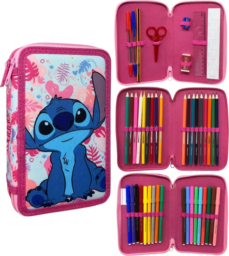 Astuccio di peluche Lilo & Stitch - 44 pezzi
