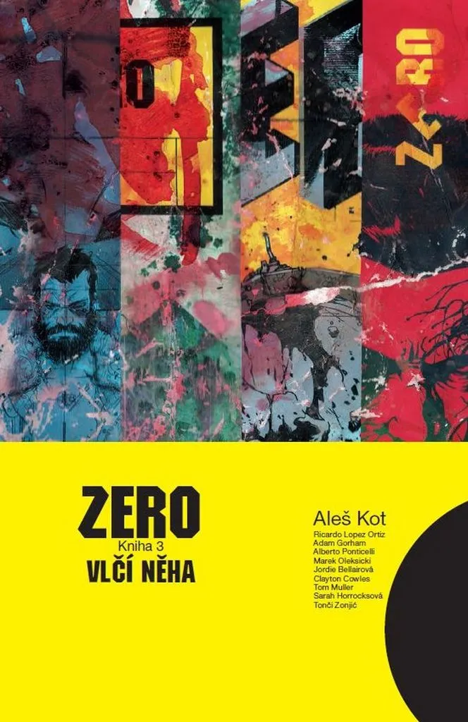 Bande dessinée Zero 3 Vlčí něha roman graphique pour adulte de Crew
