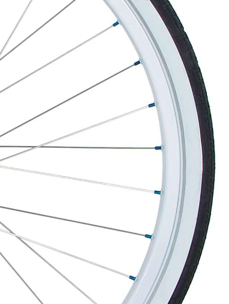 Jante Cortina J19SZ Signal blanc robuste pour vélo hollandais élégant
