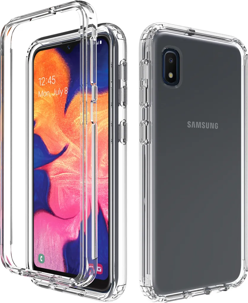 Cover Samsung A10E Trasparente Antiurto | Custodia Ibrida Slim TPU