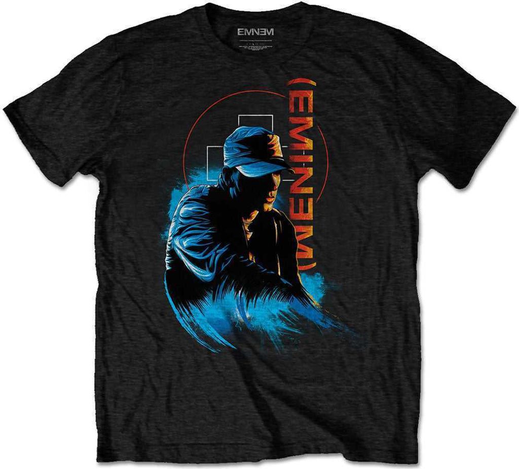 Eminem In Brackets Nero 2XL Maglietta Immagine del prodotto 