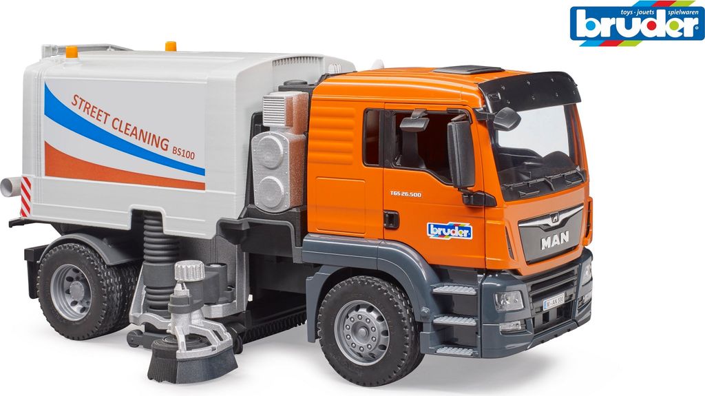 Bruder 03780 MAN TGS Nákladní automobil pro čištění ulic Obrázek produktu 6