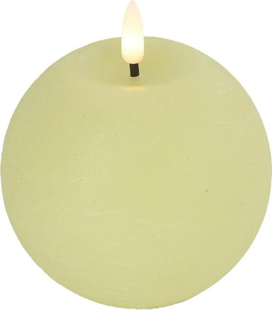 Candela LED Countryfield Design a Globo: Arredo d'Atmosfera in Vera Cera