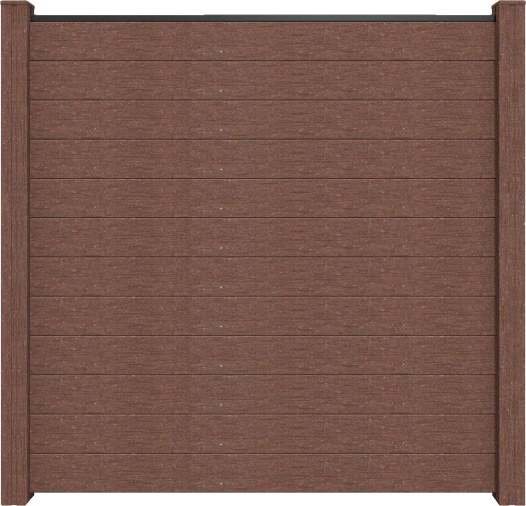 GroJa Solid Stecksystem Quadratisch 180x180 terra