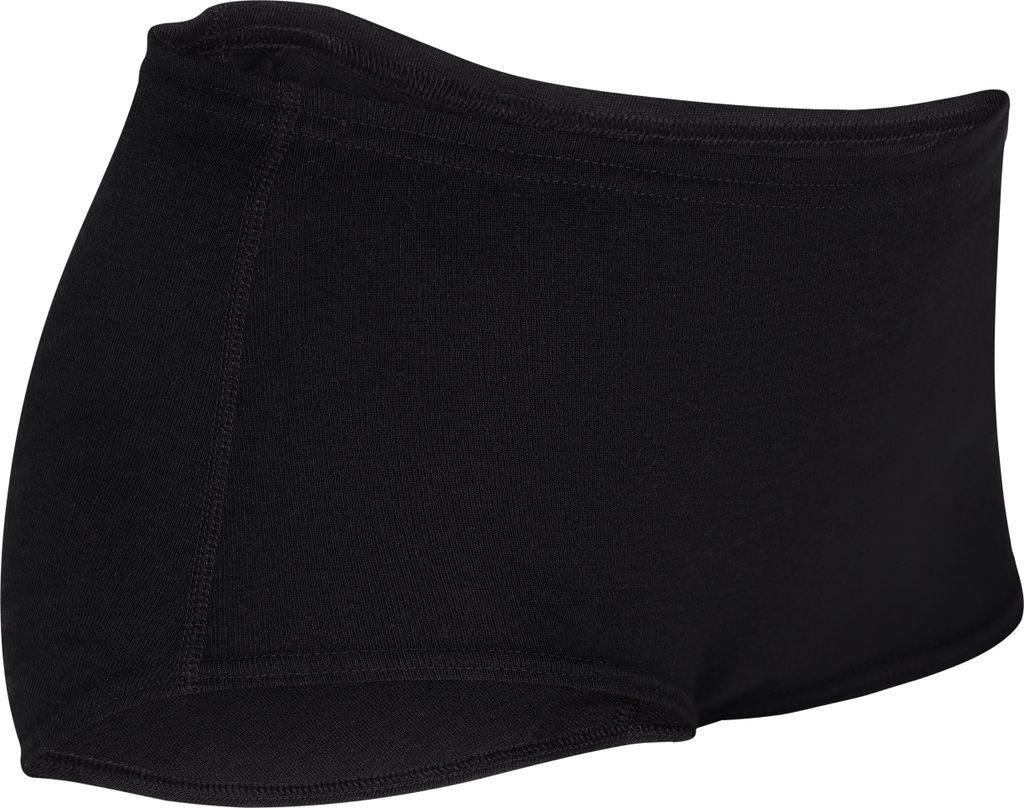 UTENOS 100% Merino Wolle Damen Grundschicht Unterhose, Schwarz, M