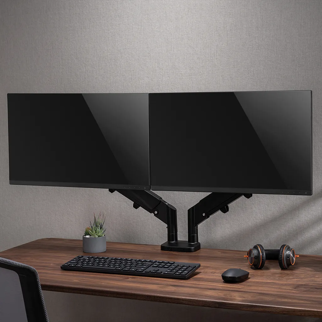 Support d'Écran pour Bureau de 32'' Value Noir avec Fixation Stable - 10