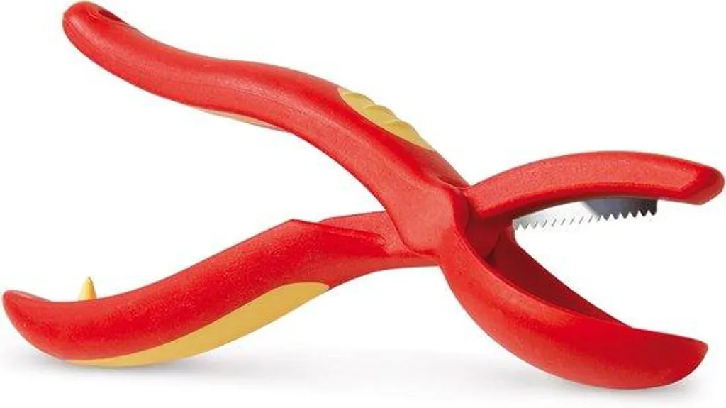 Coupe-châtaignes en acier 19,5 x 3 cm avec manche antidérapant ergonomique