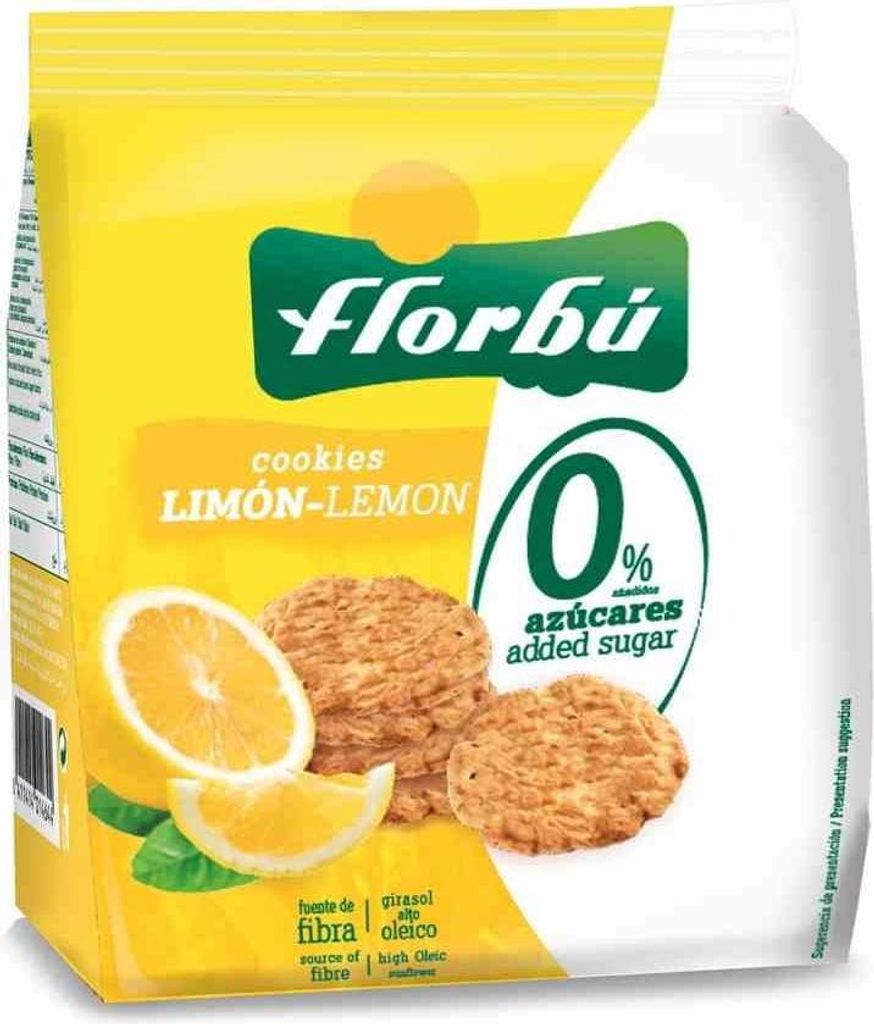 BISCOTTI AL GUSTO DI LIMONE SENZA ZUCCHERO AGGIUNTO 130 g - Immagine del prodotto 