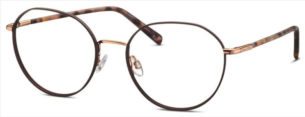 Lunettes de Vue en Métal Marc O'Polo 502171 Marron pour un Look Moderne