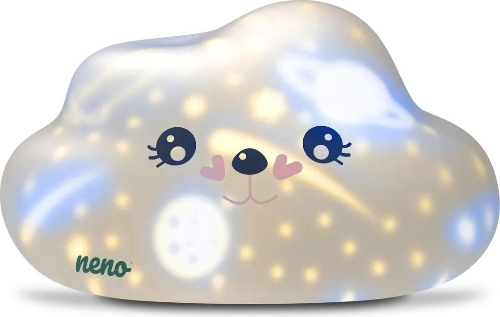 Veilleuse Bébé Silicone NENO Cosmo Lampe de Nuit Douce pour la Chambre