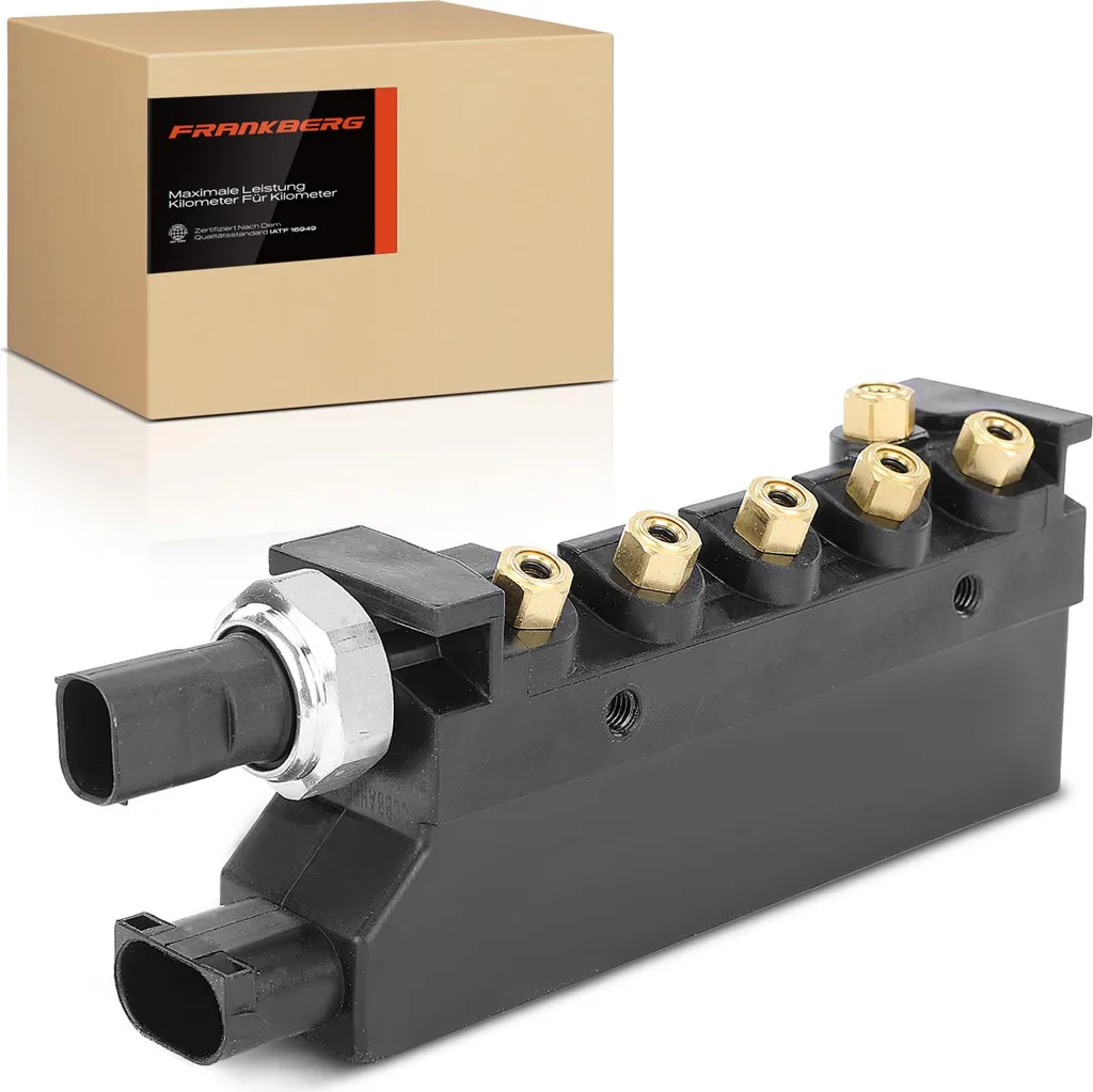Stop Fuite Suspension Jaguar XJ X350 : Bloc de Valves Air de Rechange