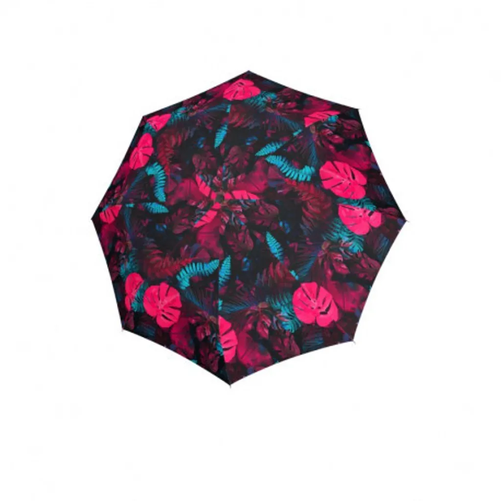 Parapluie de Ville Automatique Knirps T.760 Utopia Magma Noir et Rose