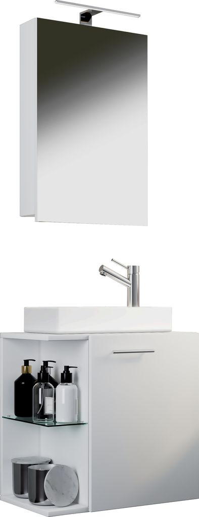 3tlg Waschplatz Waschtisch Hausa Schrank Produktbild 