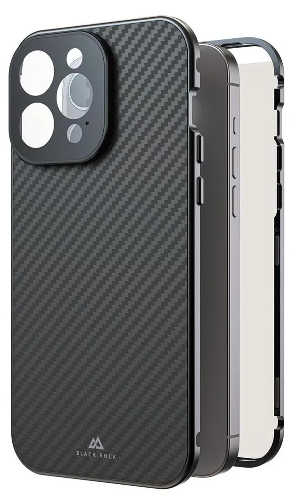 Coque 360° Glass pour iPhone 16 Pro Max - Protection Carbone Intégrale