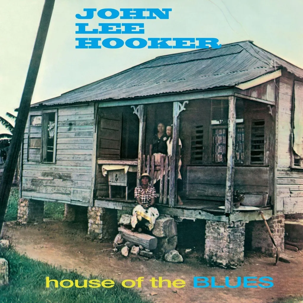 Album Vinyle Bleu John Lee Hooker House Of The Blues 180g de Collection